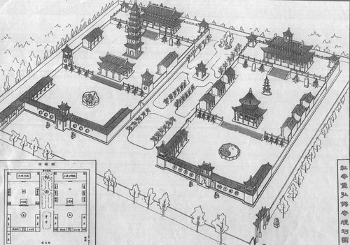 傳統寺廟規劃設計及寺院圖紙分析 傳統寺廟規劃設計及寺院圖紙分析