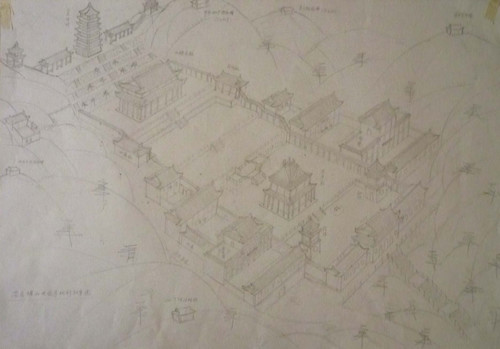 傳統寺廟規劃設計及寺院圖紙分析 傳統寺廟規劃設計及寺院圖紙分析