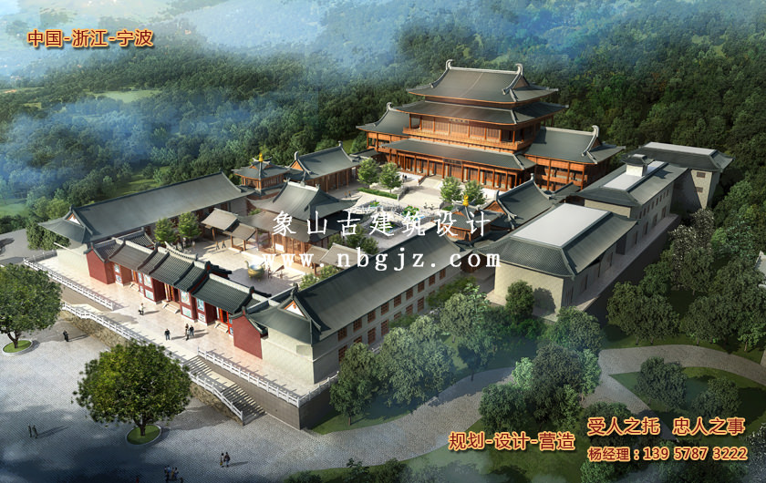 古建筑設計—江西廣昌縣慈生禪寺 古建筑設計—江西廣昌縣慈生禪寺