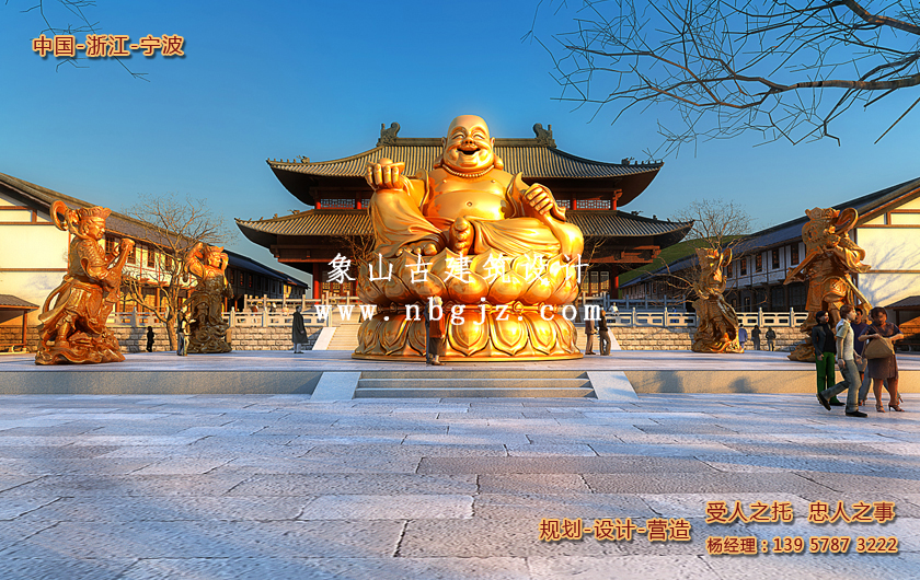 福緣禪寺古建筑工程施工圖規劃設計 福緣禪寺古建筑工程施工圖規劃設計